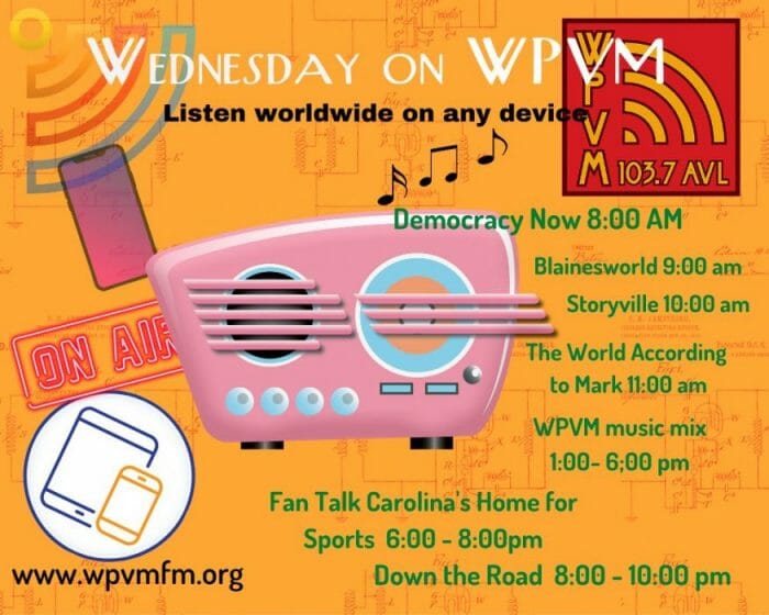 Wednesday on WPVM